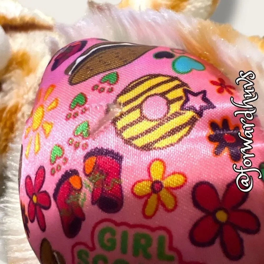 Build-A-Bear Girl Scout S’mores Bear – 16” Plush – Tiny Flaw